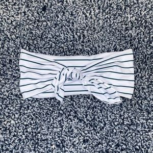 Zaful Stripped Bandeau top small